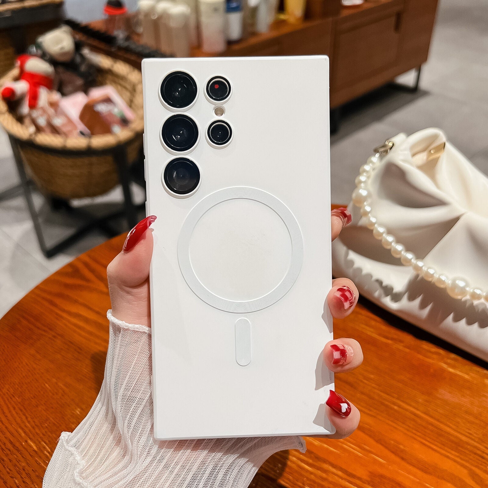 For Samsung Galaxy S24 Plus Ultra 5G Shockproof Mag Safe Case Cover