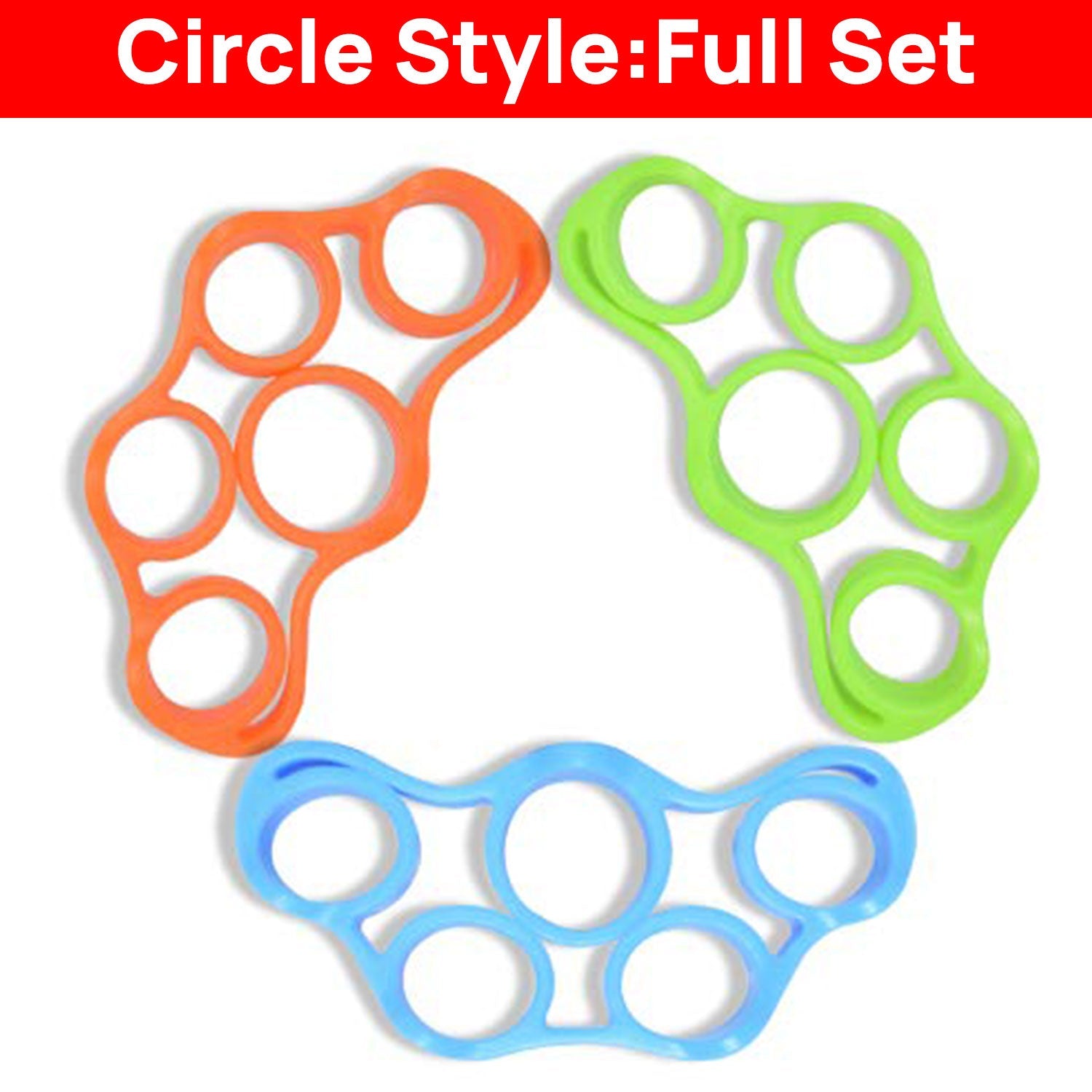 Finger Hand Exerciser Strengthener Wrist Forearm Grip Trainer Resistance Therapy