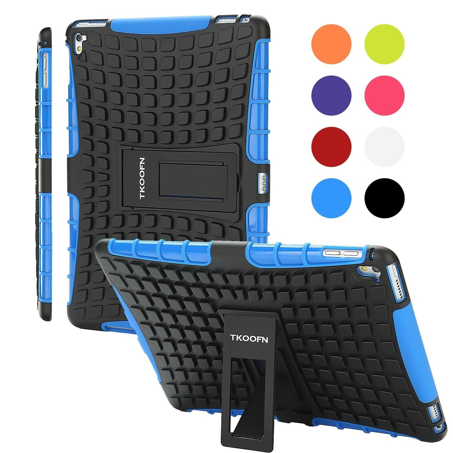 Kids Shockproof Case Heavy Duty Tough Kick Stand Cover for iPad Air